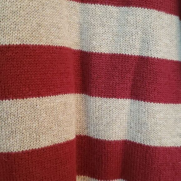 Very Nice American Eagle Vintage Fit Striped Sweater Sz L - Picture 6 of 6
